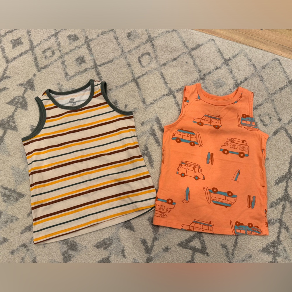 Toddler boy tank tops. Good condition! 3T. See tags for brands.